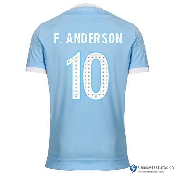 Camiseta Lazio Primera equipo F.Anderson 2017-18